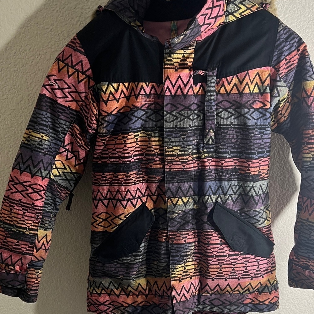 Burton Aubrey Parka jacket outdoors ski winter JK girl’s size M (10/12) winter - Picture 2 of 16